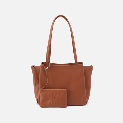 HOBO Recommended - Essential Medium Tote In Soft Saffiano Leather - Lion