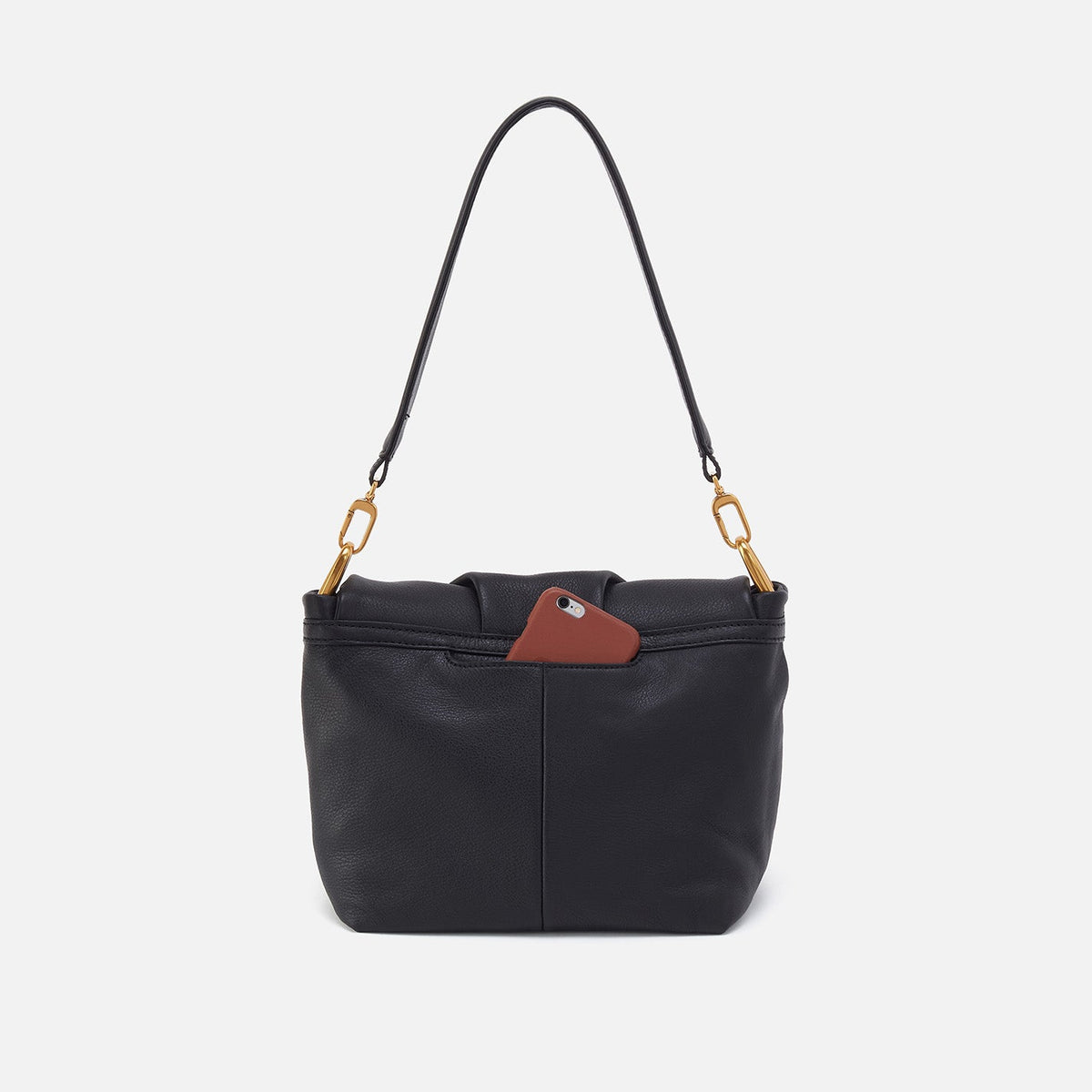 HOBO Special Offer - Harley Convertible Shoulder Bag In Pebbled Leather - Black