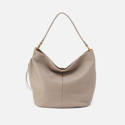 HOBO Top Pick - Harley Hobo In Pebbled Leather - Taupe