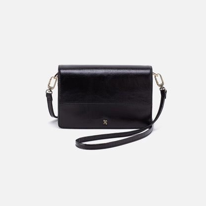 HOBO Best Price - Jill Crossbody In Polished Leather - Black