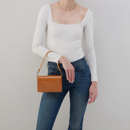 HOBO Best Seller - Jill Crossbody In Polished Leather - Natural