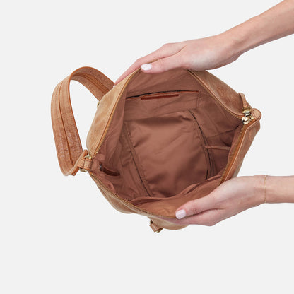 HOBO Value - Sway Convertible Sling In Buffed Leather - Whiskey