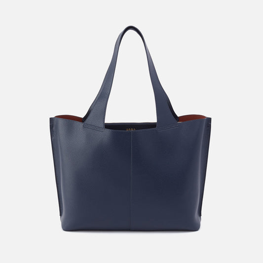 HOBO Exclusive - Vida Large Tote In Micro Pebbled Leather - Mood Indigo