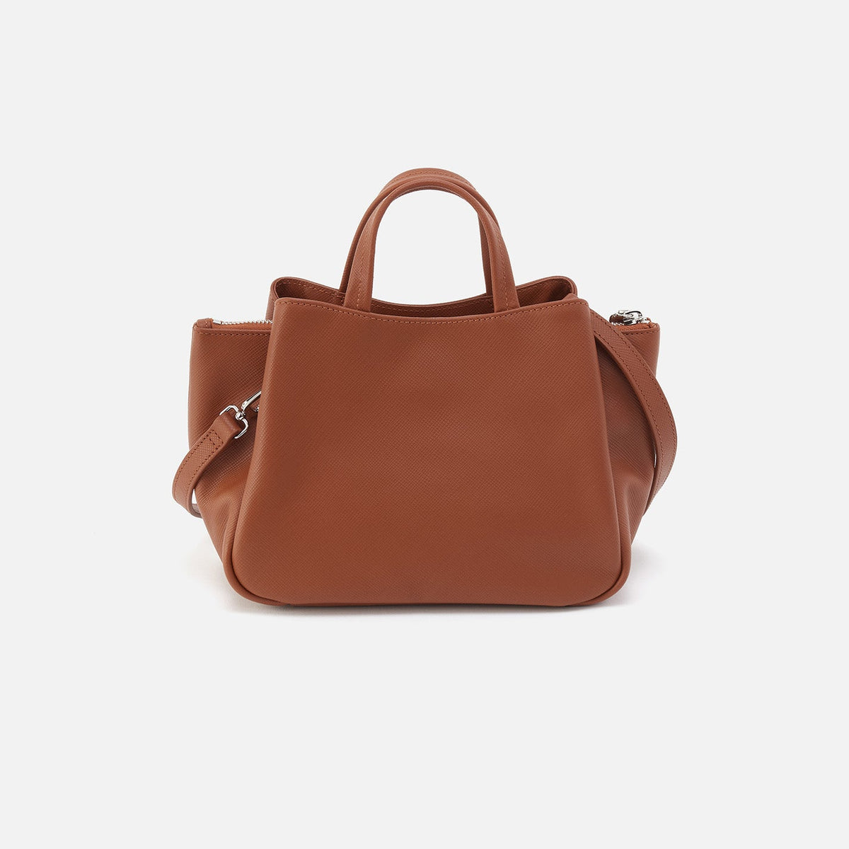 HOBO Trending - Essential Satchel in Soft Saffiano Leather - Lion