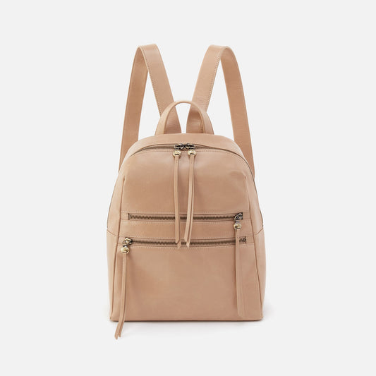 HOBO Popular - Billie Backpack In Polished Leather - Sand