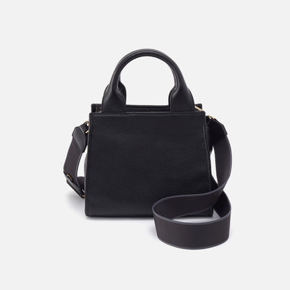 HOBO Top Pick - Cass Small Tote In Pebbled Leather - Black
