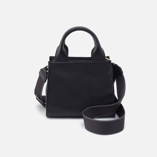 HOBO Top Pick - Cass Small Tote In Pebbled Leather - Black