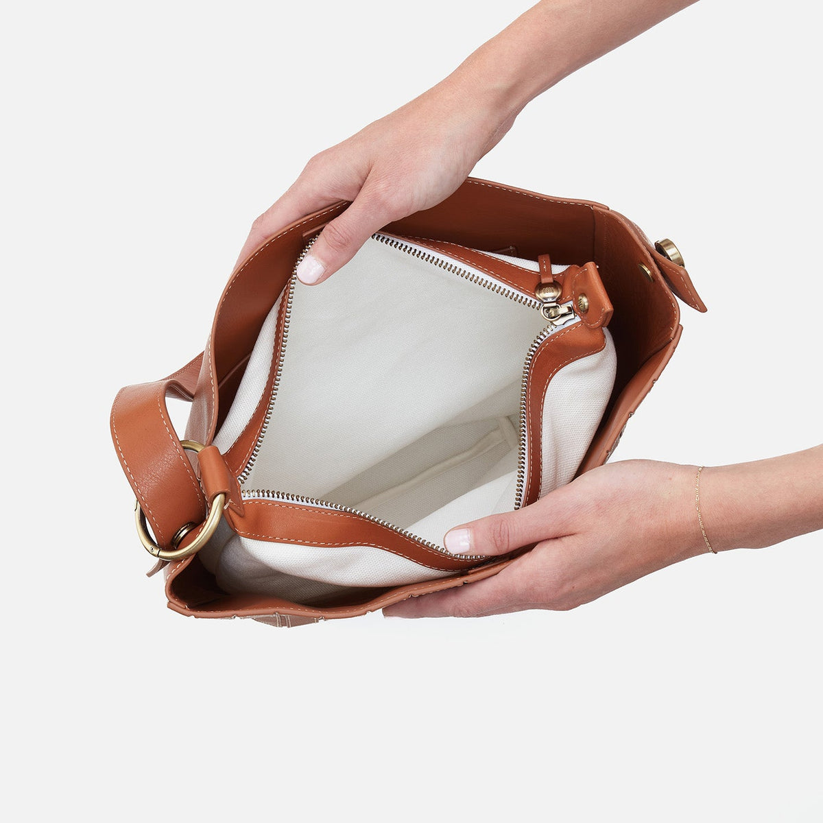 HOBO Special Offer - Catalina Hobo In Smooth Leather - Burnished Caramel