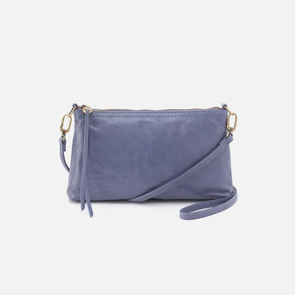 HOBO Deals - Darcy Crossbody In Polished Leather - Sky Blue