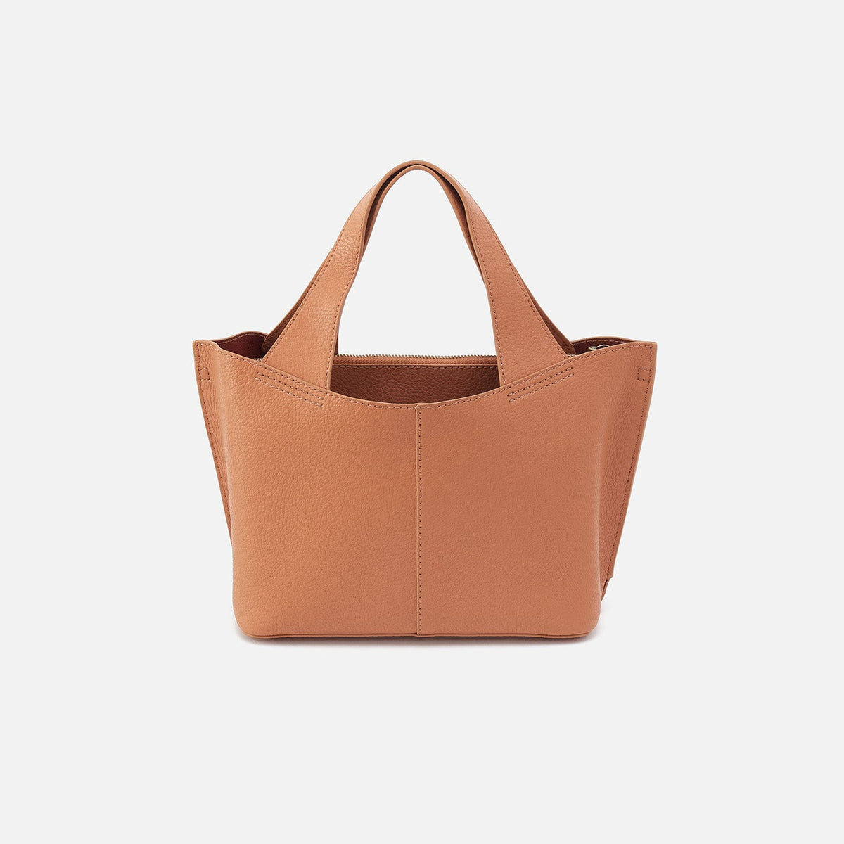 HOBO Featured - Vida Small Tote in Micro Pebbled Leather - Biscuit