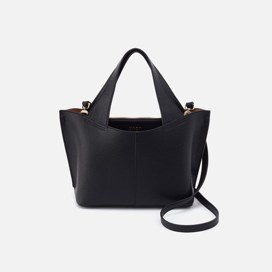 HOBO Popular - Vida Small Tote in Micro Pebbled Leather - Black