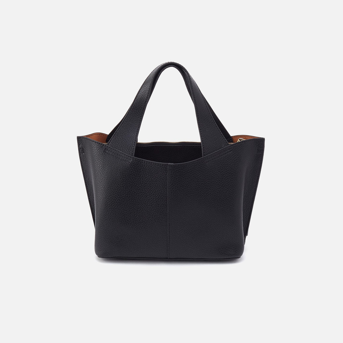 HOBO Popular - Vida Small Tote in Micro Pebbled Leather - Black