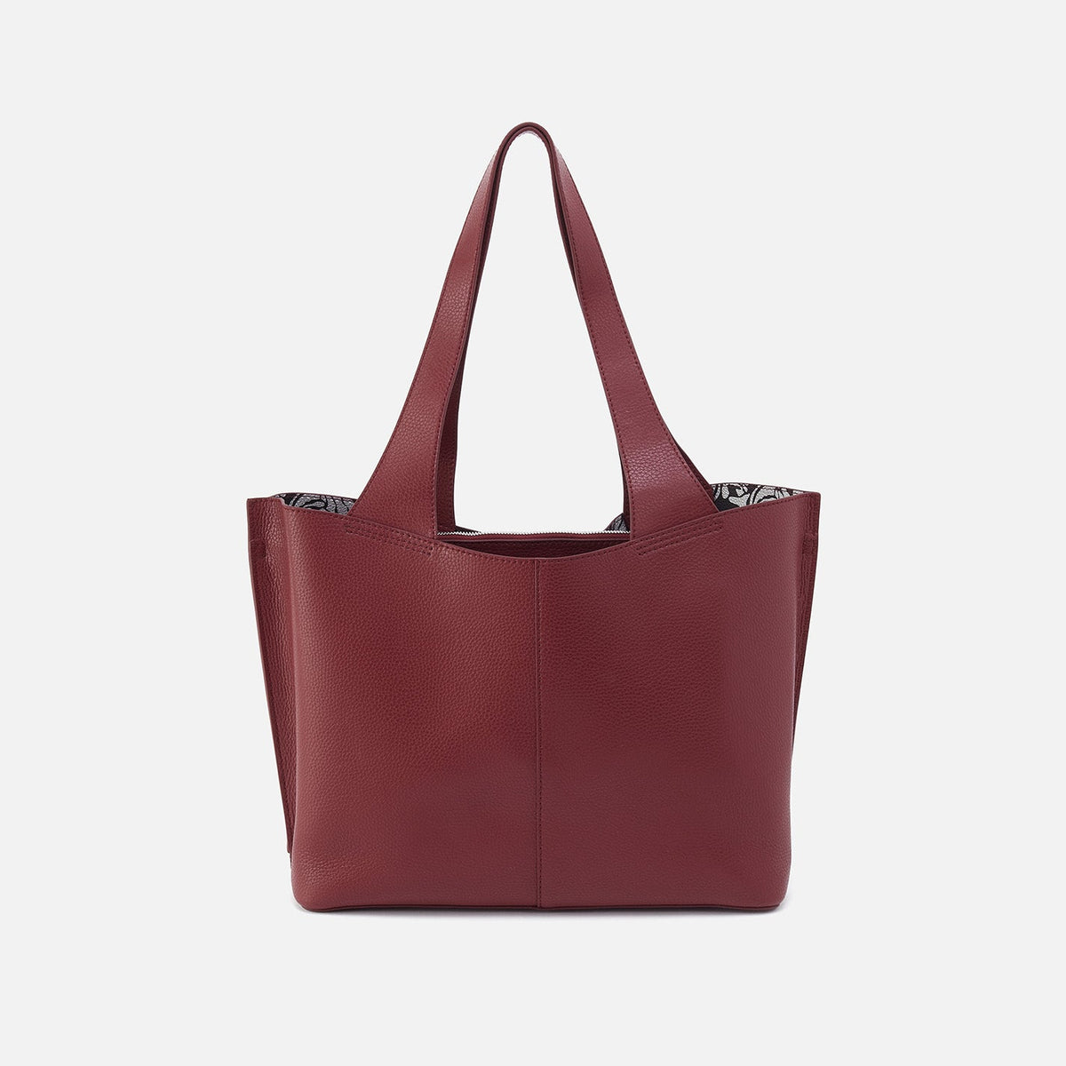 HOBO Essential - Vida Tote In Micro Pebbled Leather - Port