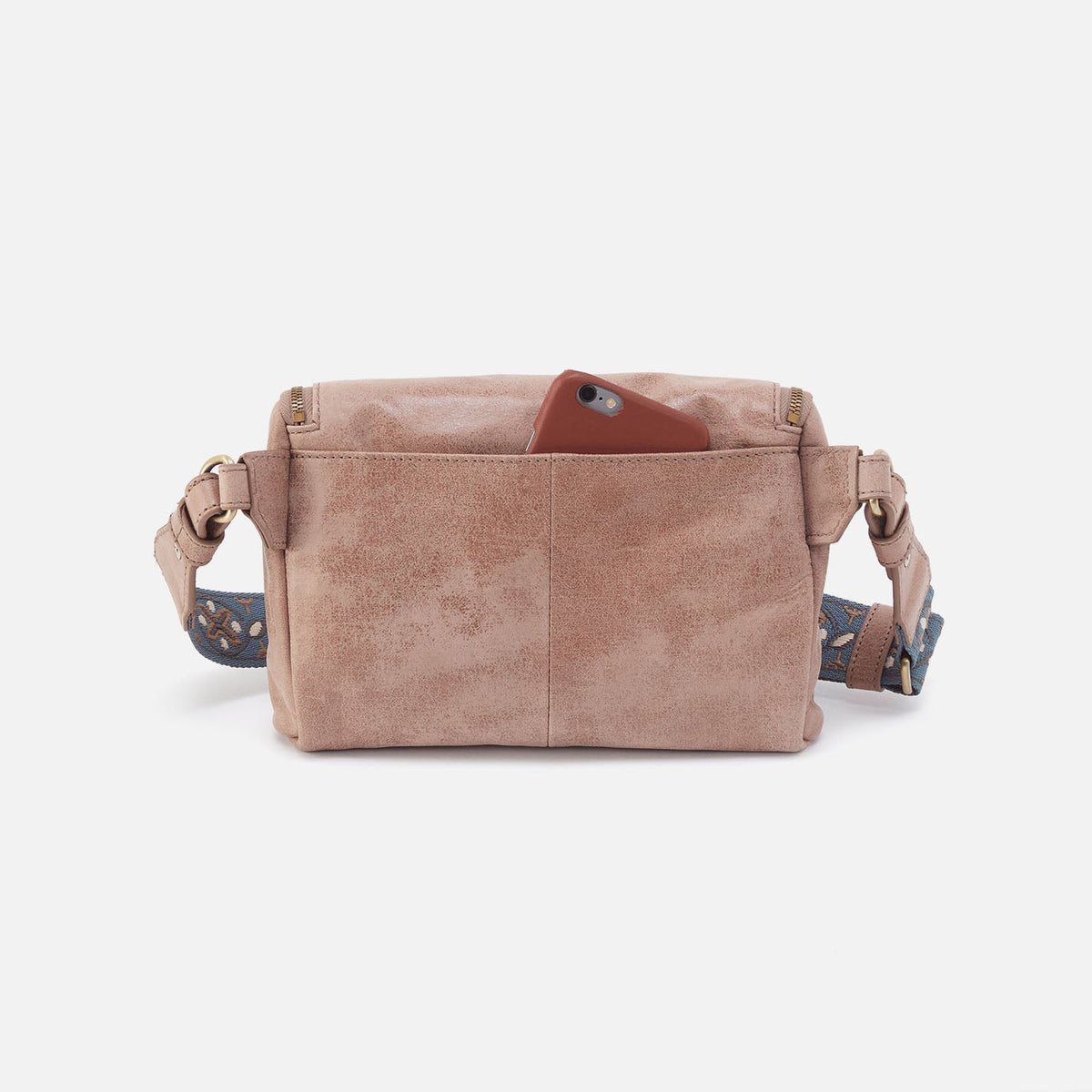 HOBO Premium - Fern Large Belt Bag In Buffed Leather - Hazel