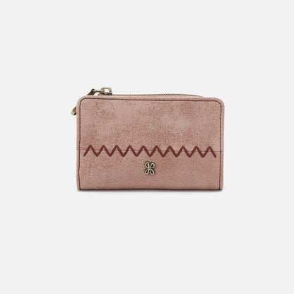 HOBO Trending - Jill Card Case In Buffed Leather - Hazel