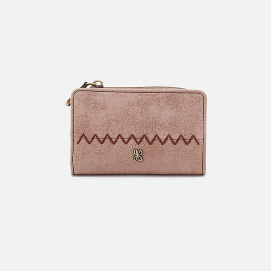 HOBO Trending - Jill Card Case In Buffed Leather - Hazel