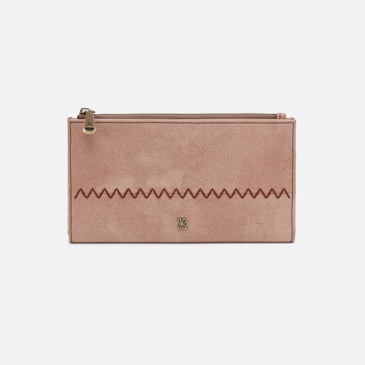 HOBO Everyday - Jill Large Bifold Wallet In Buffed Leather - Hazel