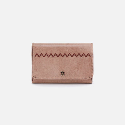 HOBO Deals - Jill Trifold Wallet In Buffed Leather - Hazel