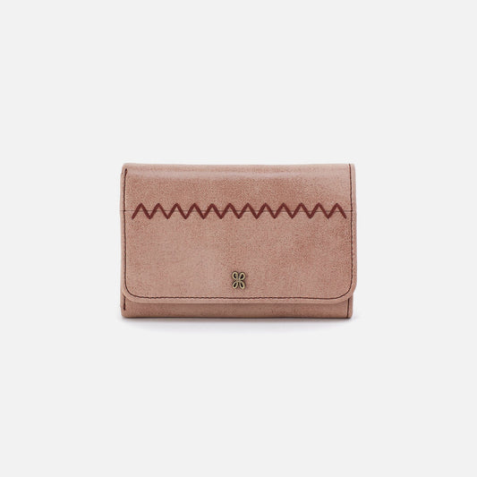 HOBO Deals - Jill Trifold Wallet In Buffed Leather - Hazel