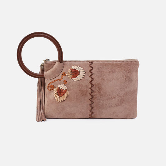 HOBO Premium - Sheila Clutch In Buffed Leather - Hazel