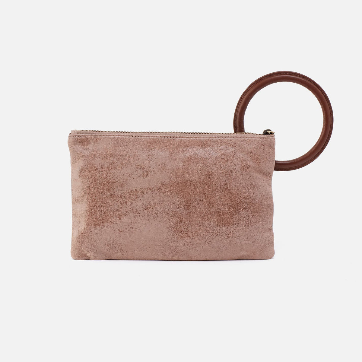 HOBO Premium - Sheila Clutch In Buffed Leather - Hazel