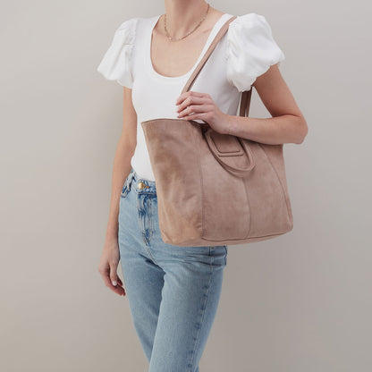 HOBO Best Seller - Sheila East-West Tote In Buffed Leather - Hazel