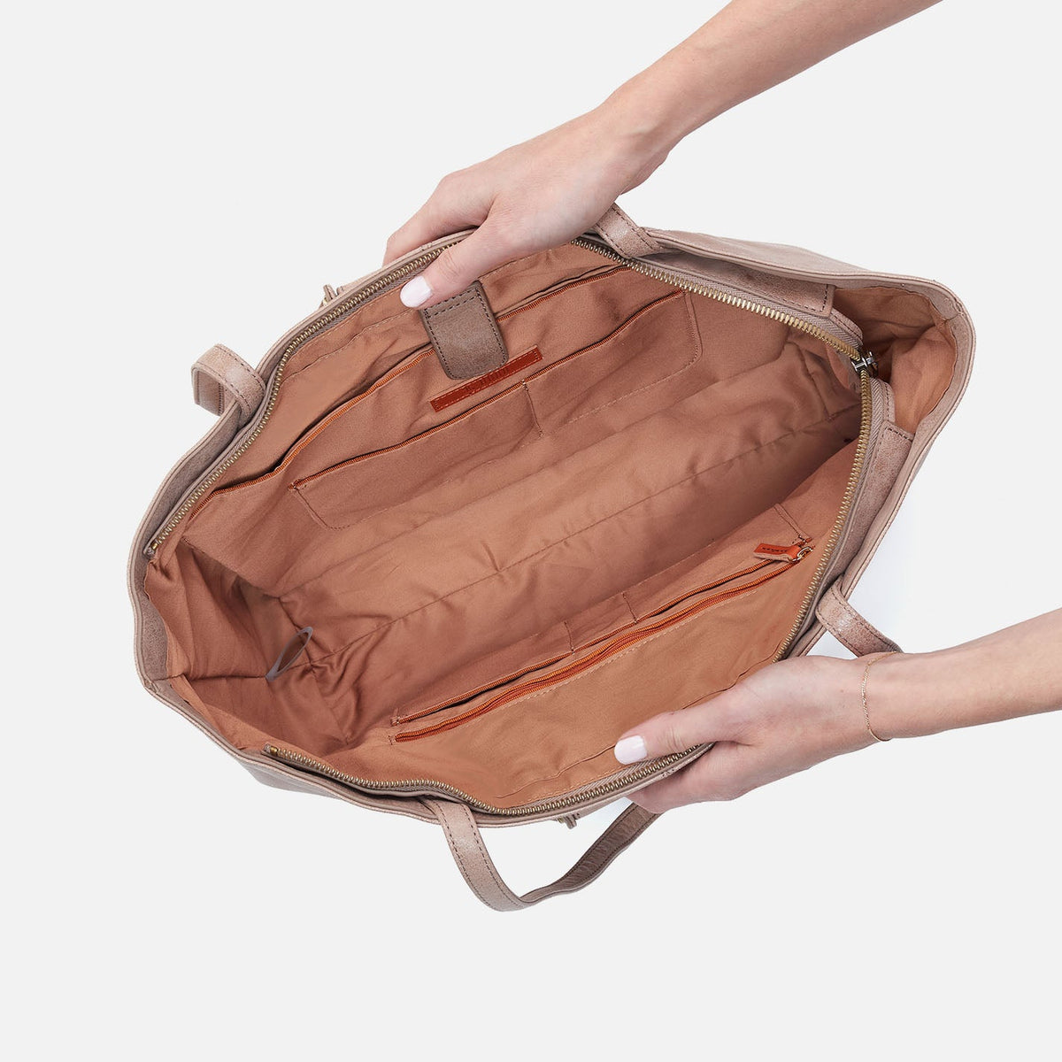 HOBO Best Seller - Sheila East-West Tote In Buffed Leather - Hazel