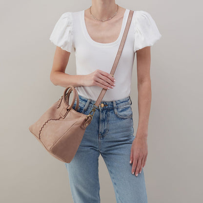 HOBO Featured - Sheila Medium Satchel In Buffed Leather - Hazel