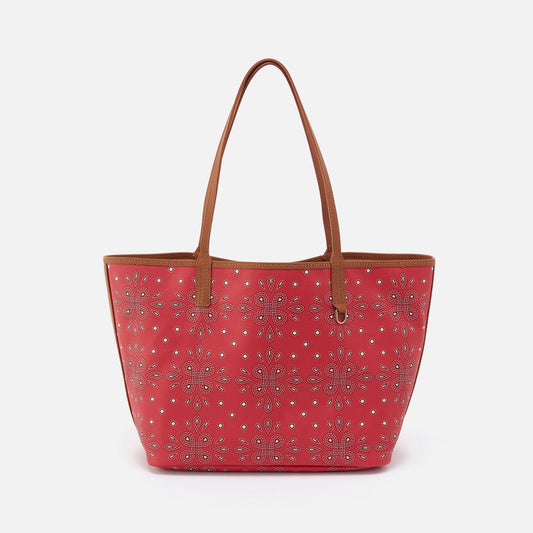 HOBO Everyday - All That Tote In Coated Canvas - Red Journey Bandana