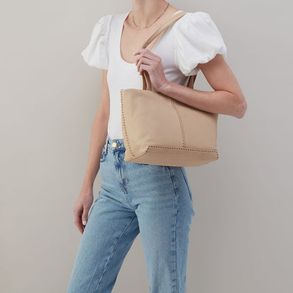 HOBO Customer Favorite - Austin Tote In Pebbled Leather - Linen