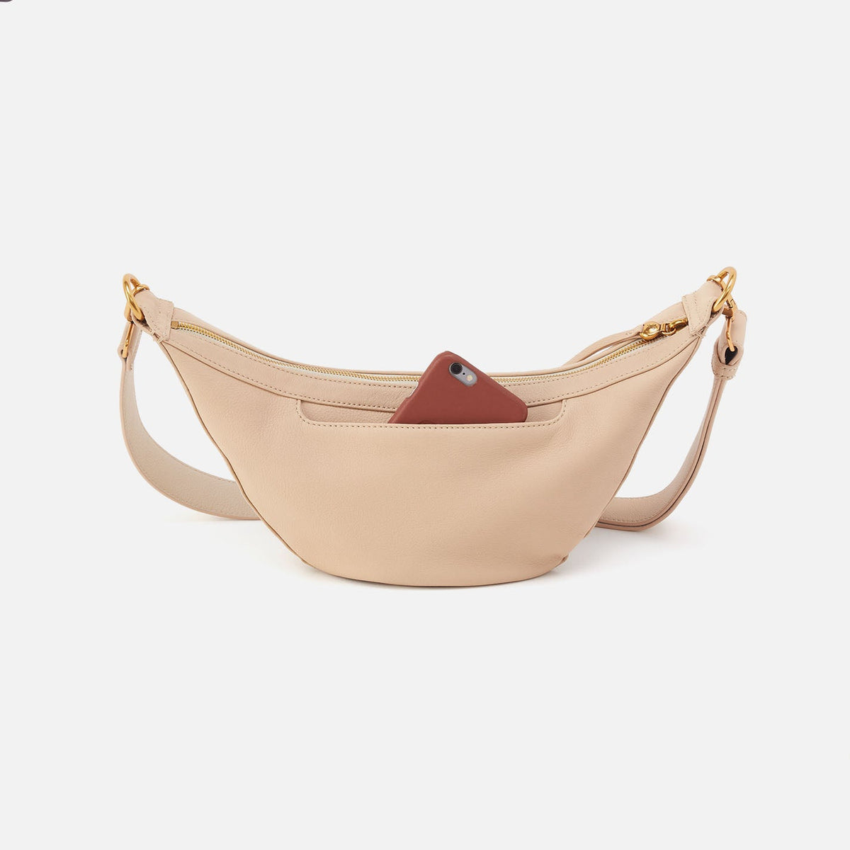 HOBO Quality - Carmen Sling In Pebbled Leather - Linen