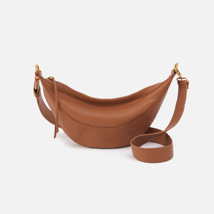 HOBO Featured - Carmen Sling In Pebbled Leather - Warm Honey