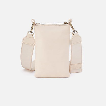 HOBO Signature - Cass Phone Crossbody In Pebbled Leather - Cream