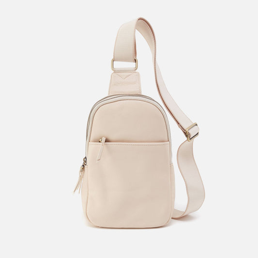 HOBO Hot Sale - Cass Sling In Pebbled Leather - Cream