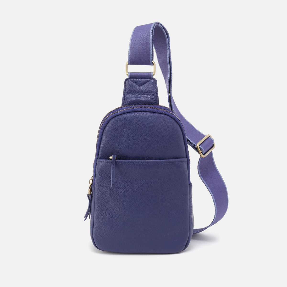 HOBO Quality - Cass Sling In Pebbled Leather - Dark Iris