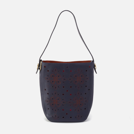 HOBO Everyday - Catalina Hobo In Smooth Leather - Navy