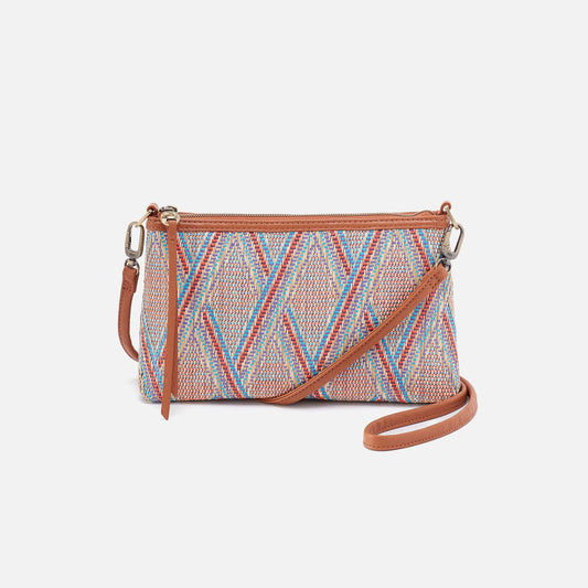 HOBO Sale - Darcy Crossbody In Multi Weave With Leather Trim - Sunset Raffia