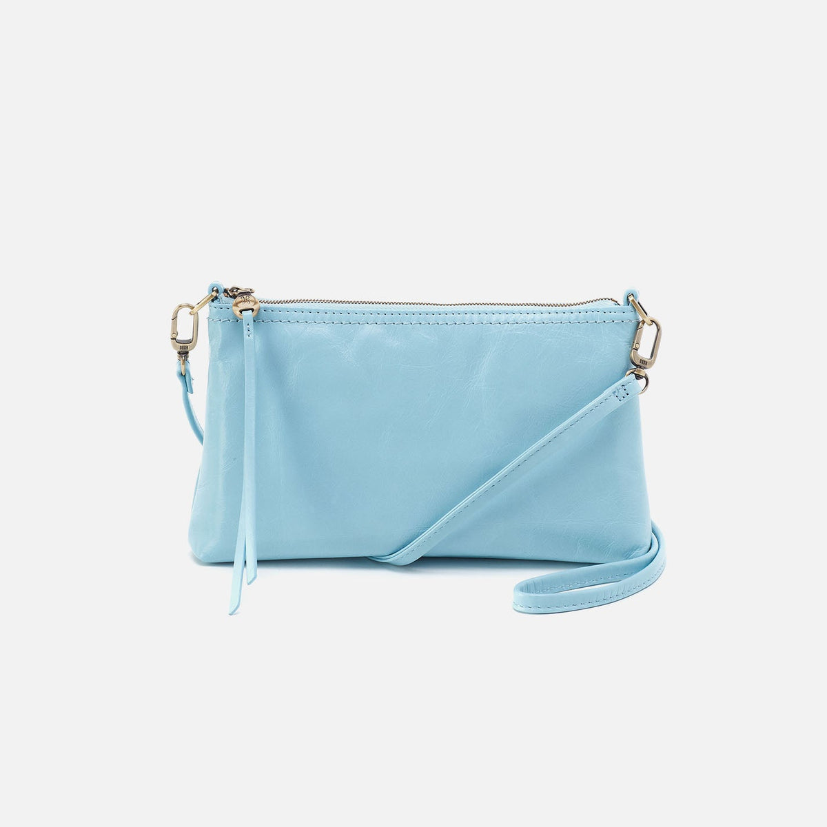 HOBO Premium - Darcy Crossbody In Polished Leather - Stratosphere