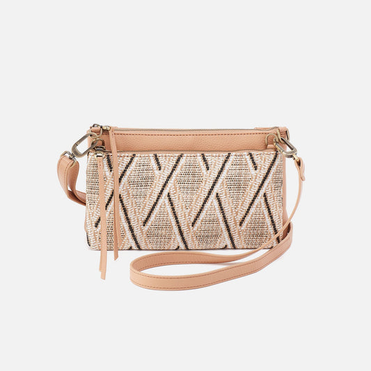 HOBO Trending - Darcy Double Crossbody In Pebbled Leather - Porcini