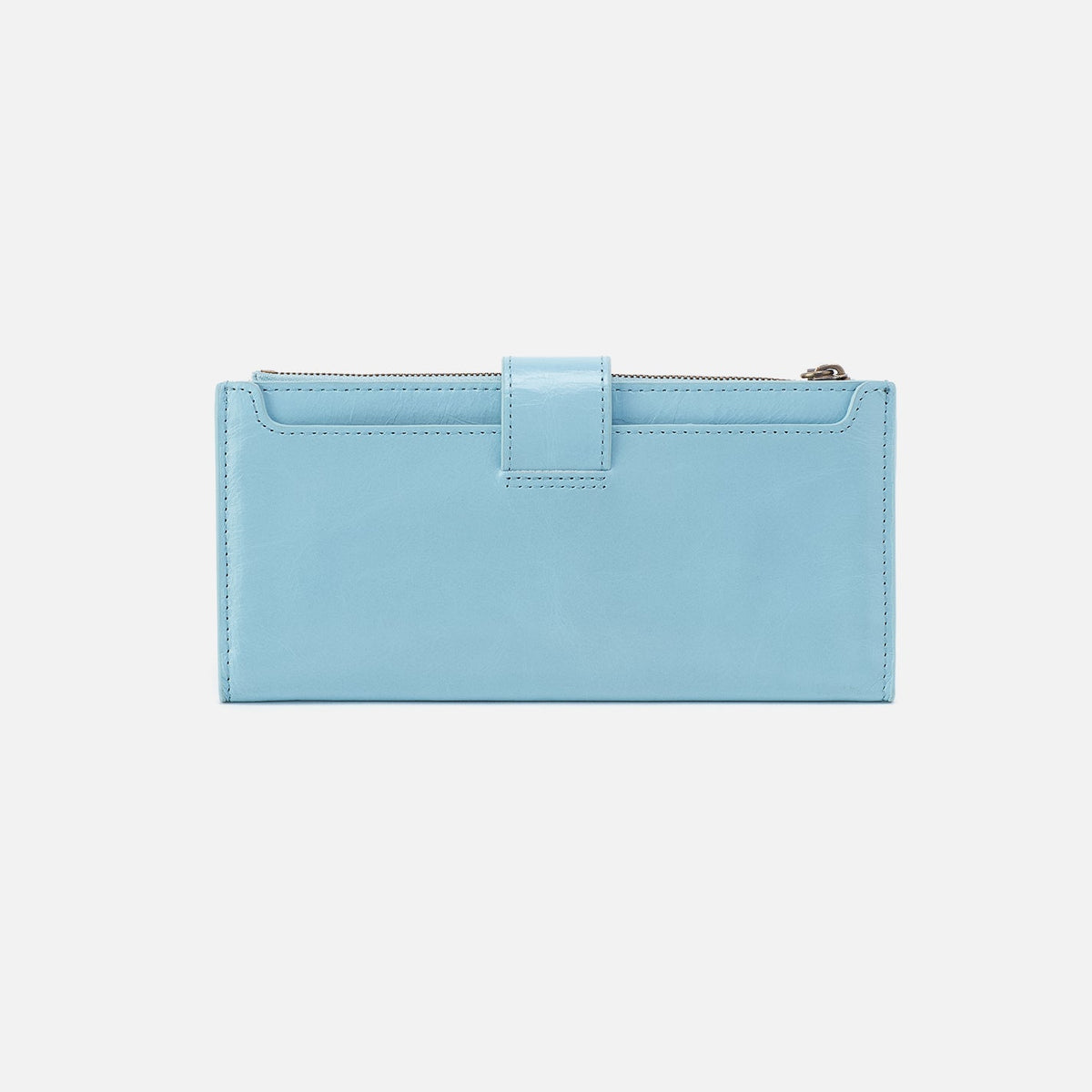 HOBO Hot Sale - Dunn Continental Wallet In Polished Leather - Stratosphere