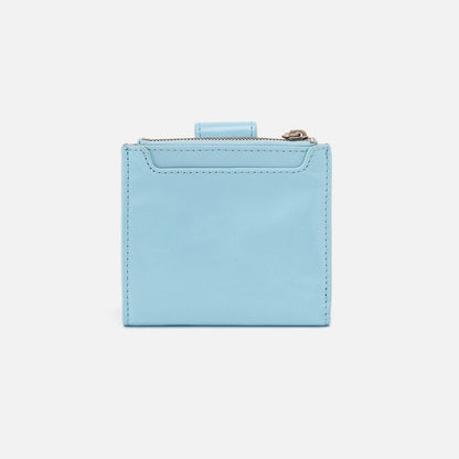 HOBO New - Dunn Mini Wallet In Polished Leather - Stratosphere