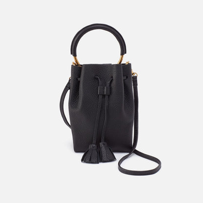 HOBO Great Value - Eden Phone Crossbody In Pebbled Leather - Black