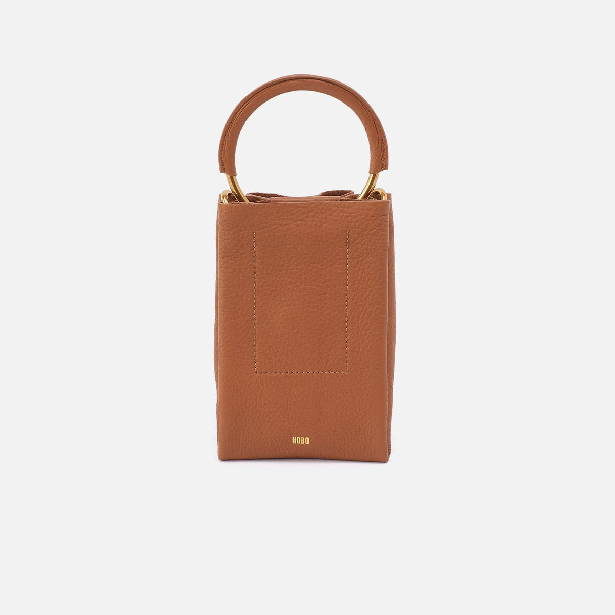 HOBO Special Offer - Eden Phone Crossbody In Pebbled Leather - Warm Honey