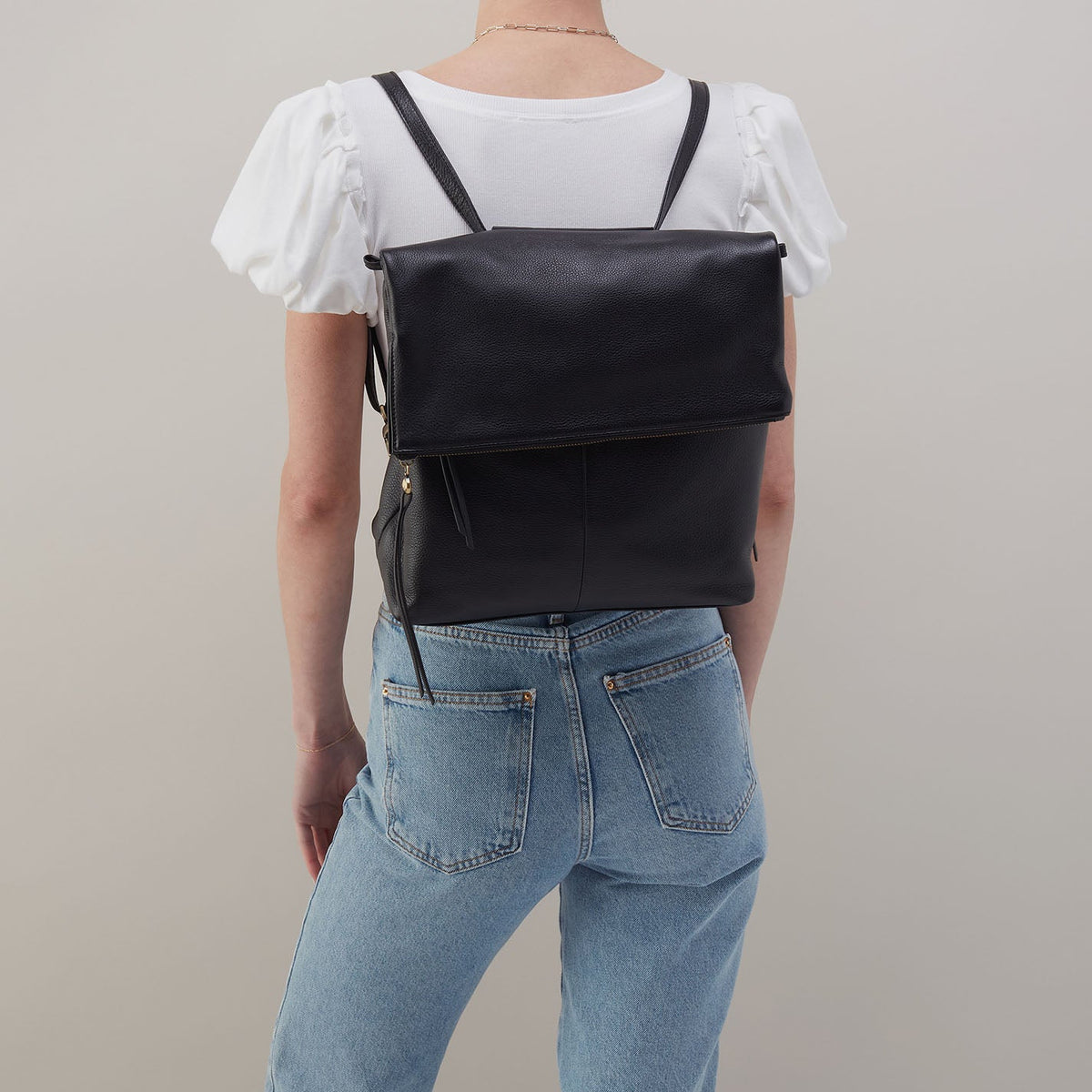 HOBO Exclusive - Grant Backpack In Pebbled Leather - Black