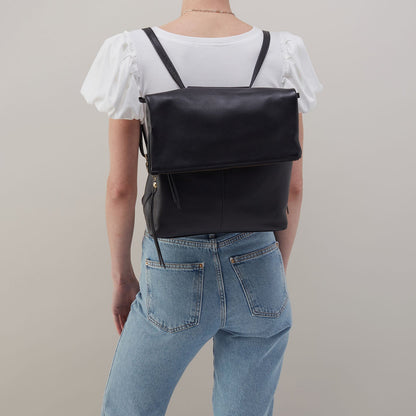 HOBO Exclusive - Grant Backpack In Pebbled Leather - Black