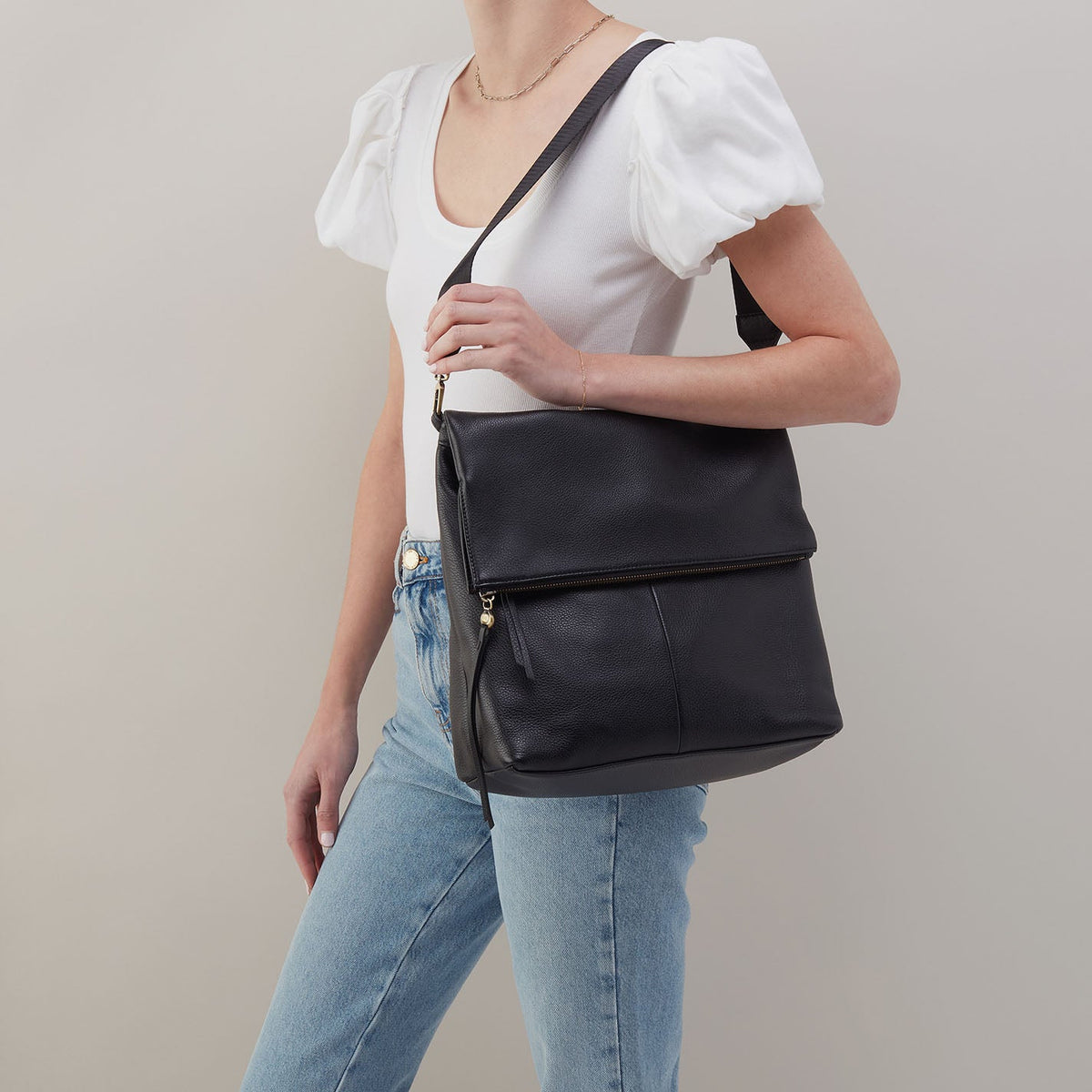 HOBO Exclusive - Grant Backpack In Pebbled Leather - Black