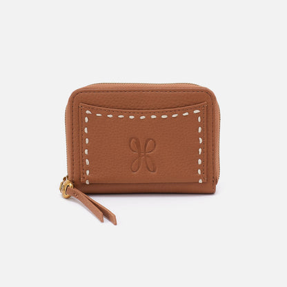 HOBO Sale - Hart Card Case In Pebbled Leather - Warm Honey