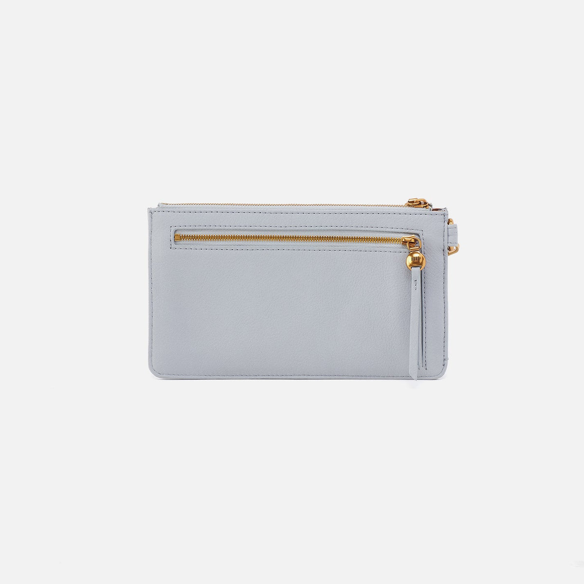 HOBO Sale - Hart Wristlet In Pebbled Leather - Blue Pearl