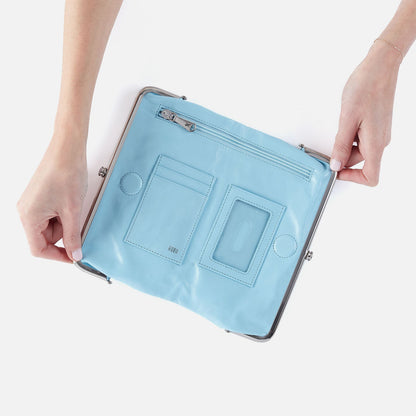 HOBO Value - Lauren Clutch-Wallet In Polished Leather - Stratosphere