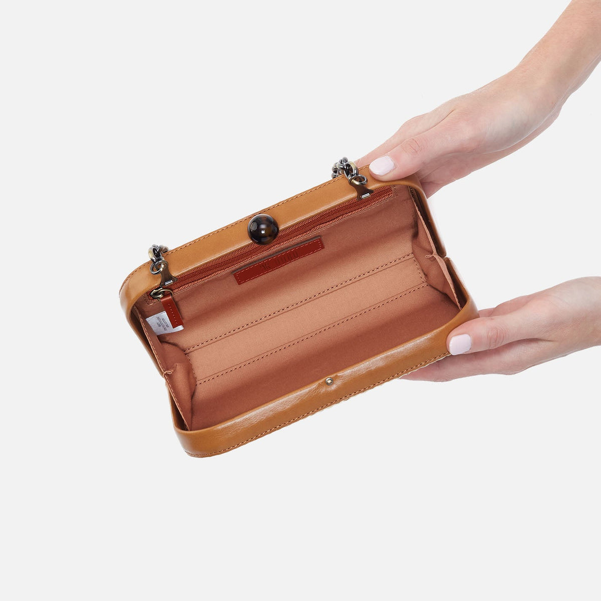 HOBO Smart Buy - Lauren Minaudiere In Woven Straw - Natural Straw